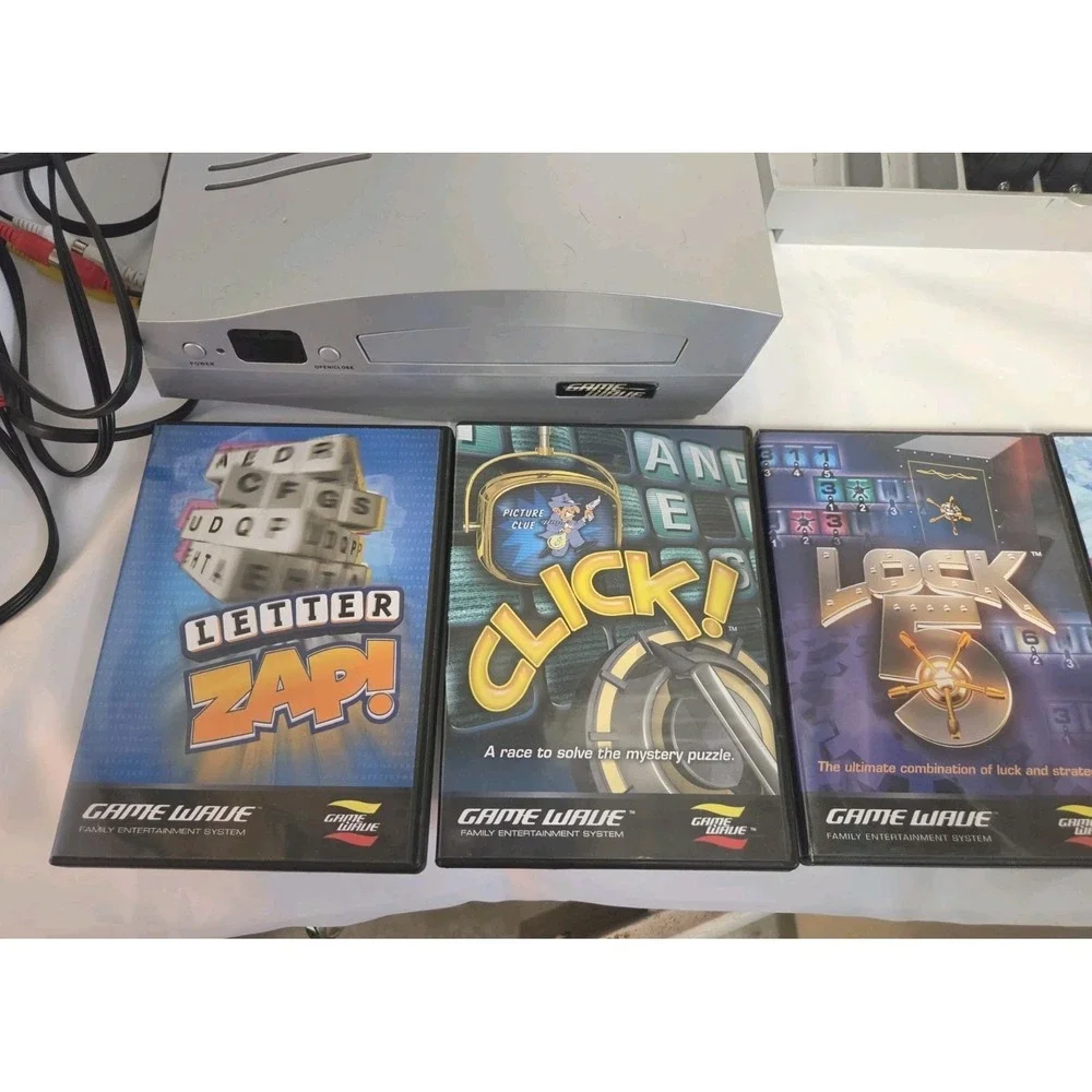 Game Wave Family Entertainment System with 6 Games and 4/6 Controllers Tested